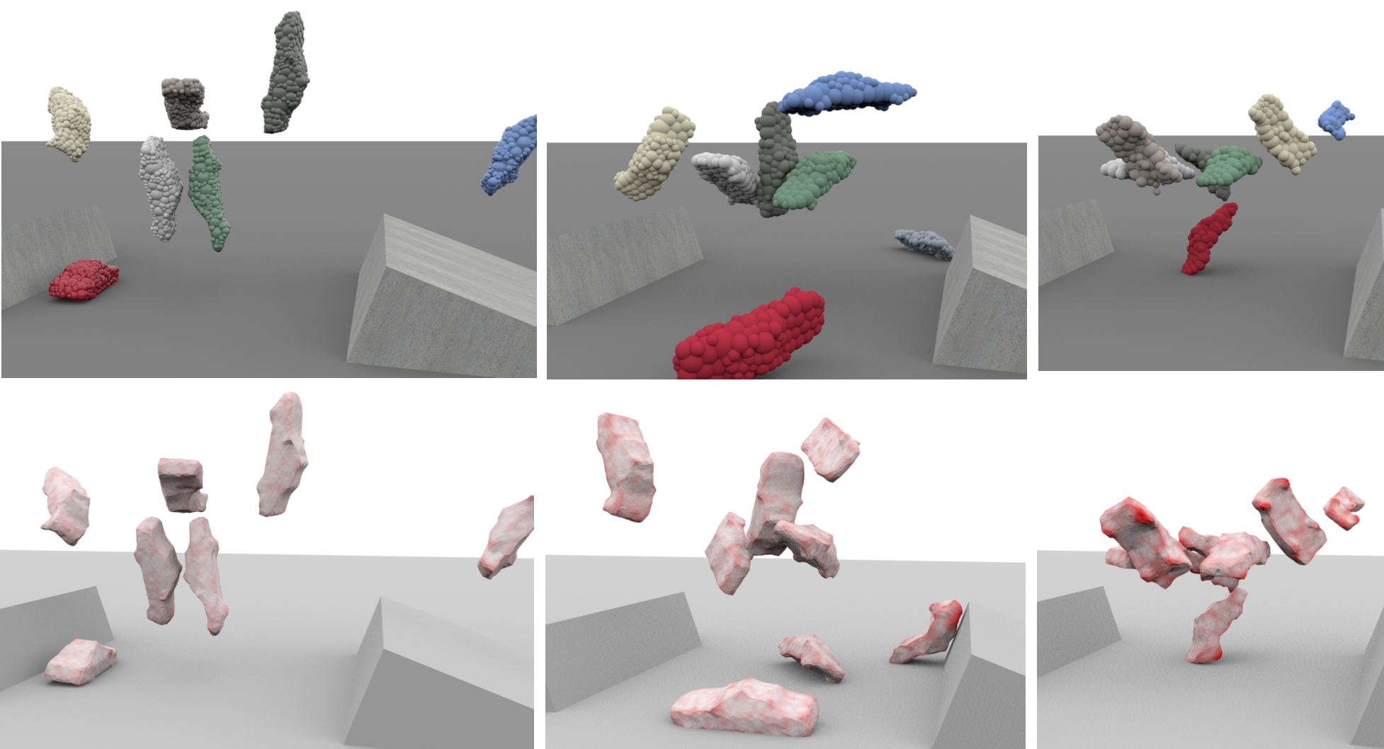 Efficient Collision Detection for Example-Based Deformable Bodies