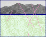 correspondence between visual features and map features