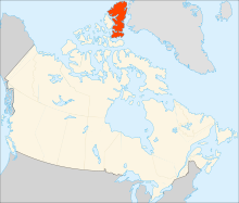 Ellesmere Island location