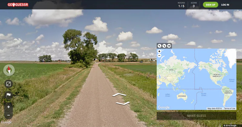 GeoGuessr turns Google Maps into a game against the clock